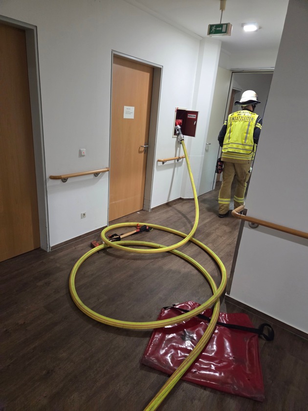 FW Datteln: Brandmeldeanlage verhindert Schlimmeres