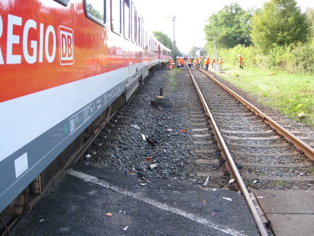 POL-WL: Unfall am Bahnübergang