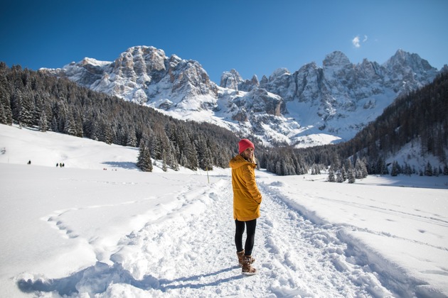 Winterspaziergänge in Trentino