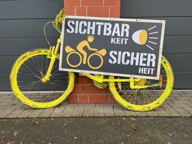 POL-GÖ: (412/2025) Aktion "Mach dich sichtbar!" - Polizei und Stadt Göttingen setzen Zeichen für mehr Sicherheit von Radfahrenden