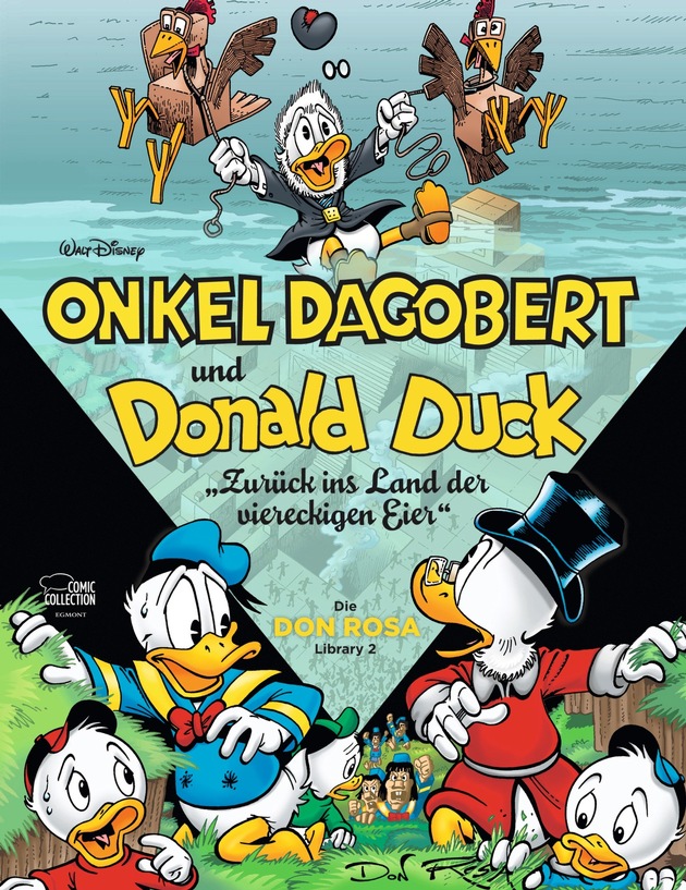 Sein Leben, seine Comics: Die Gesamtausgabe von &quot;Onkel Dagobert&quot;-Zeichners Don Rosa ist da!