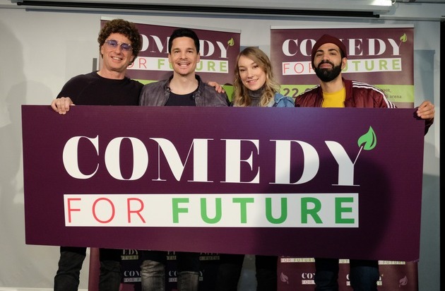 Comedy for Future e.V.: Thema "Agenda 2030" / "Comedy for Future" in der Köln-Arena / 17 Comedians, 17 Ziele, 1 Event