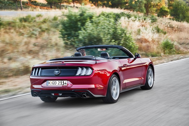 Der neue Ford Mustang geht in Deutschland an den Start - noch schneller, schärfer und moderner