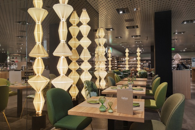 Globus am Bellevue: Das neue Restaurant tatar lädt zu Tavolatas und zur Tea Time