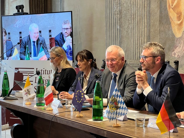 Hanns-Seidel-Stiftung eröffnet Büro in Rom / Vorsitzender Markus Ferber, MdEP: &quot;Europäischen Dialog intensivieren, Lösungen für geopolitische Herausforderungen suchen&quot;