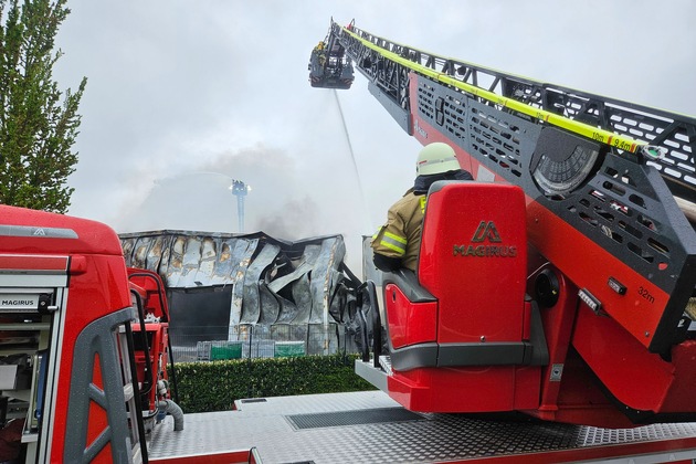 Feuerwehr Goch: Großbrand verursacht hohen Sachschaden