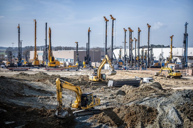 Werkserweiterung Aresing: BAUER Maschinen GmbH investiert in die Zukunft