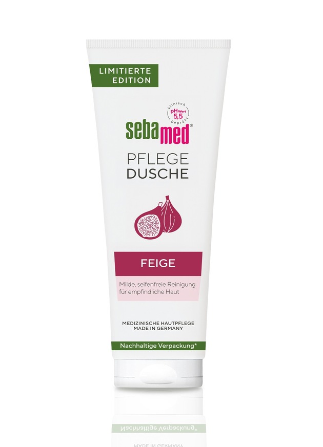 Pressemitteilung: NEU: Sommer, Sonne, Feige – sebamed bringt fruchtige Frische unter die Dusche