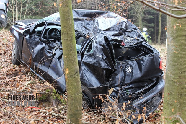 FW-MK: Verkehrsunfall &quot;In der Läger&quot;