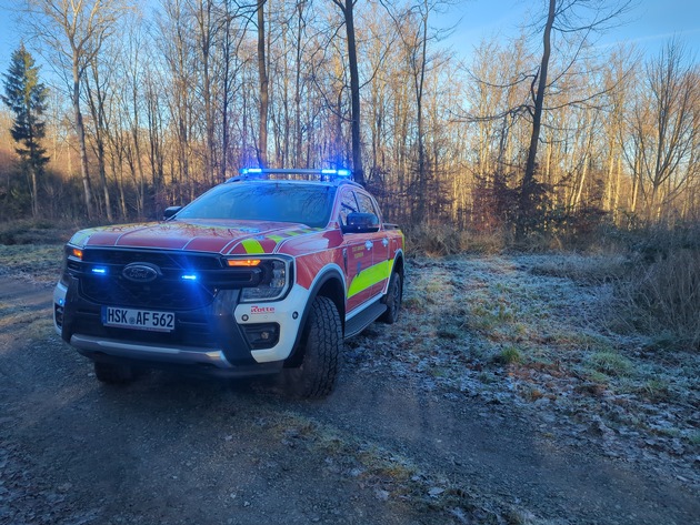 FW-AR: Ford Ranger ergänzt Arnsberger Feuerwehr-Fuhrpark