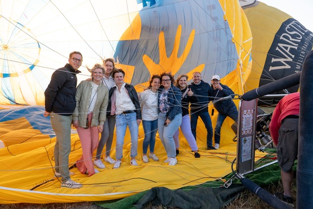 schauinsland-reisen hebt ab: Ballonpremiere auf Mallorca