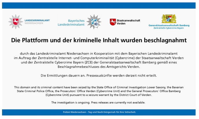 LKA-NI: Gemeinsamer Schlag gegen falsche Goldhändler: Polizei und Justiz beschlagnahmen betrügerische Domains