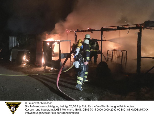 FW-M: Wochenendrückblick der Feuerwehr München (24. - 26. Mai 2025)