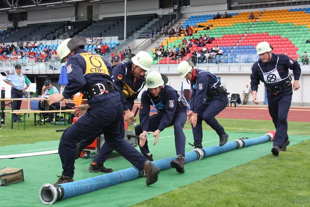 &quot;Tolle Ergebnisse für deutsches Feuerwehrteam&quot; / CTIF-Olympiade beendet / Zweite Plätze für Thüringer Feuerwehrsportler