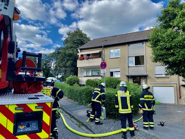 FW-EN: Fünf Einsätze in einem kurzen Zeitraum: Feuerwehr am Montagabend im Dauereinsatz - Küchenbrand in der Bruchstraße.