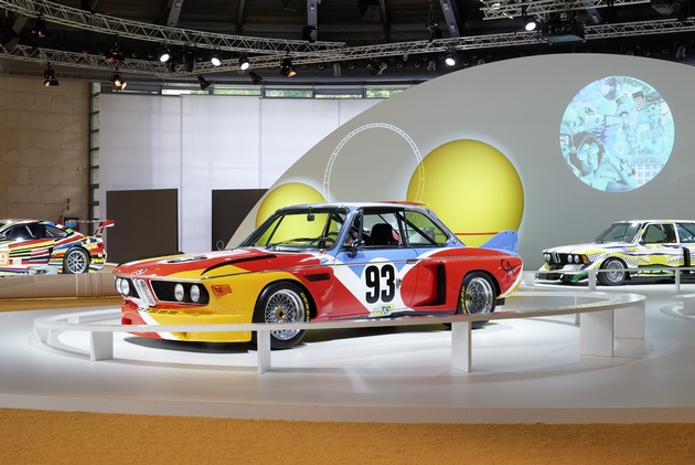 BMW feiert 40-jähriges Jubiläum der BMW Art Cars