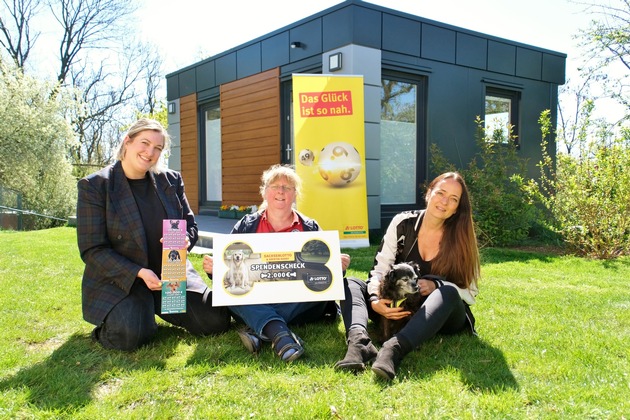 Das neuen "Lucky Dog"-Los bringt Gl&uuml;ck in Sachsens Tierheime