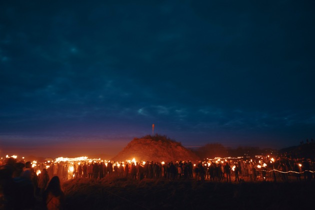 Biikebrennen auf Sylt