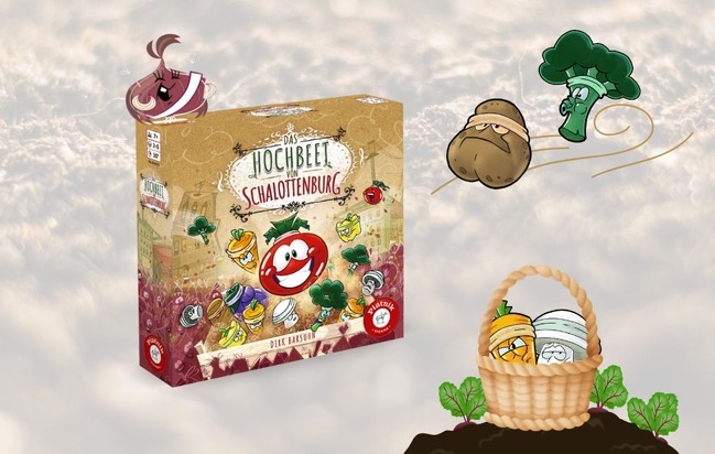 Das Hochbeet von Schalottenburg: Frisches Gemüse am Spielbrett - Vitaminreicher Spielspaß für die ganze Familie von Piatnik