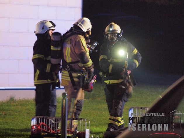 FW-MK: Feuerwehr rettet Hausbewohner