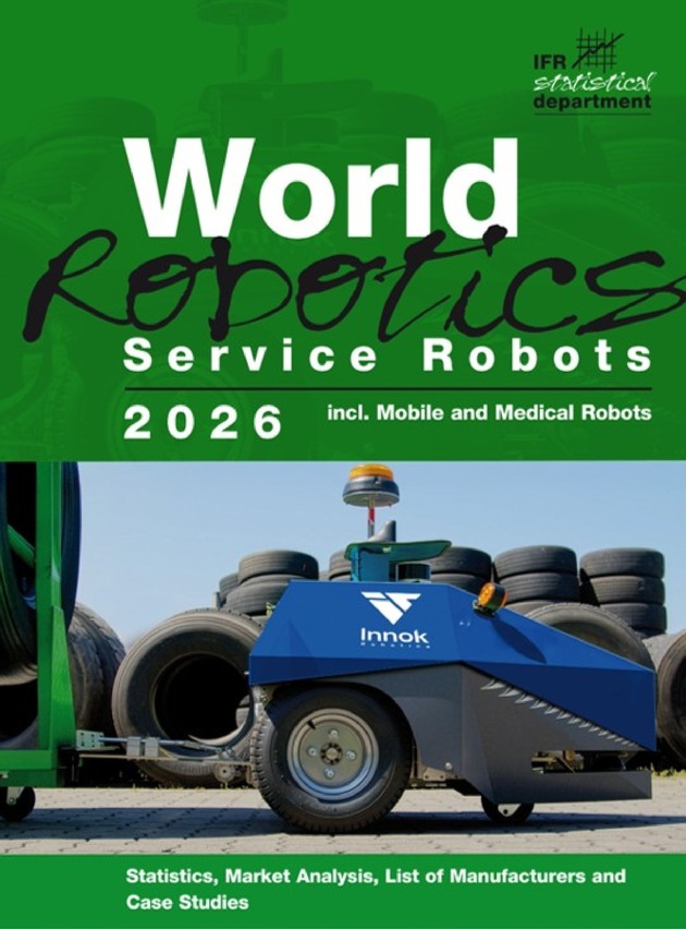 Weltweiter Absatz professioneller Service-Roboter steigt um 24 Prozent
