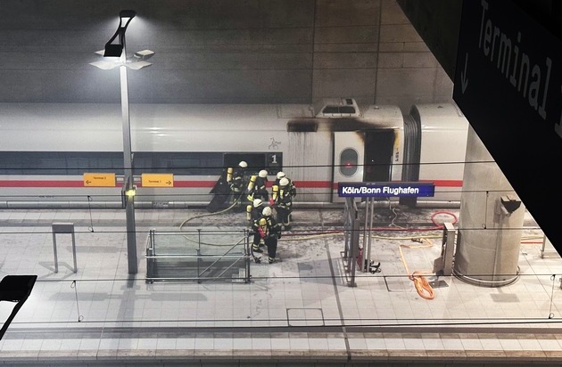 JOB Gruppe: Immer nur aufs Glück vertrauen? Keine gute Idee! / Mini-Feuerlöschsystem AMFE der JOB-Gruppe kann Brände wie aktuell im ICE auf der Strecke Frankfurt - Köln verhindern