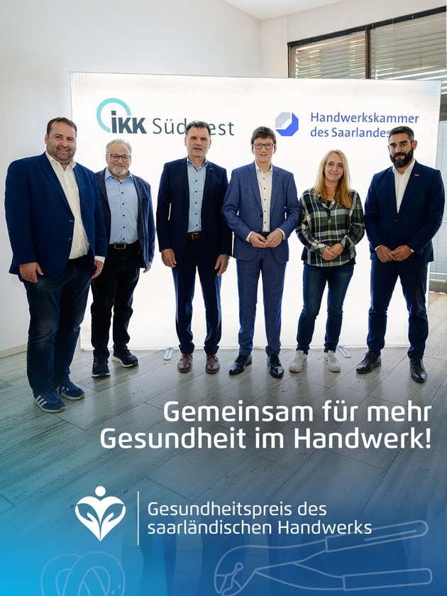 Neun von 100 Beschäftigten krankgeschrieben – neuer Gesundheitspreis für das Saar-Handwerk