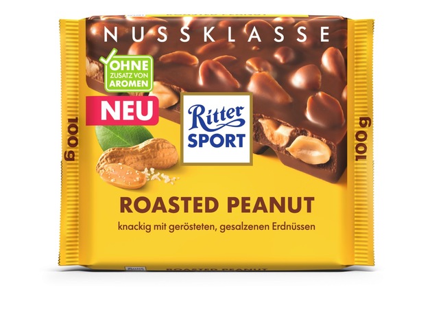 Neu: Ritter Sport Roasted Peanut 100 Gramm