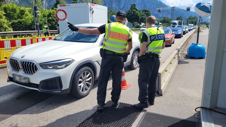 Bundespolizeidirektion München: Unerlaubte Einreisen in Bayern / Feststellungen der Bundespolizeidirektion München (Stand 31. August 2025)