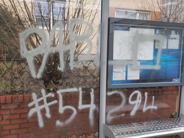 POL-PPTR: Sachbeschädigung durch Graffiti