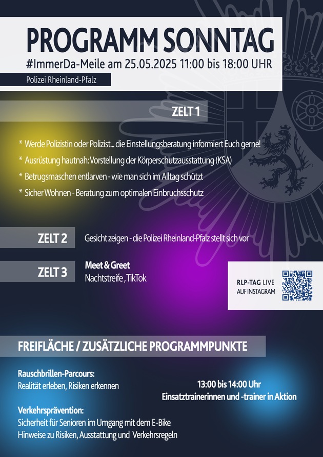 PP-ELT: #IMMERDA-Meile: Die Polizei Rheinland Pfalz zeigt interessante Einblicke