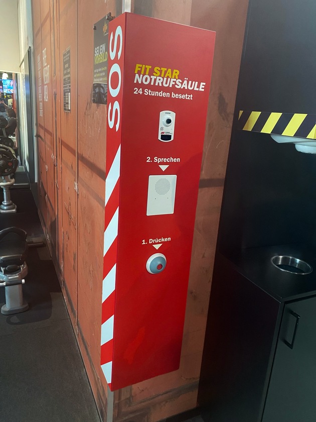 Mehr Sicherheit mit der Notfallsäule von ALMAS INDUSTRIES