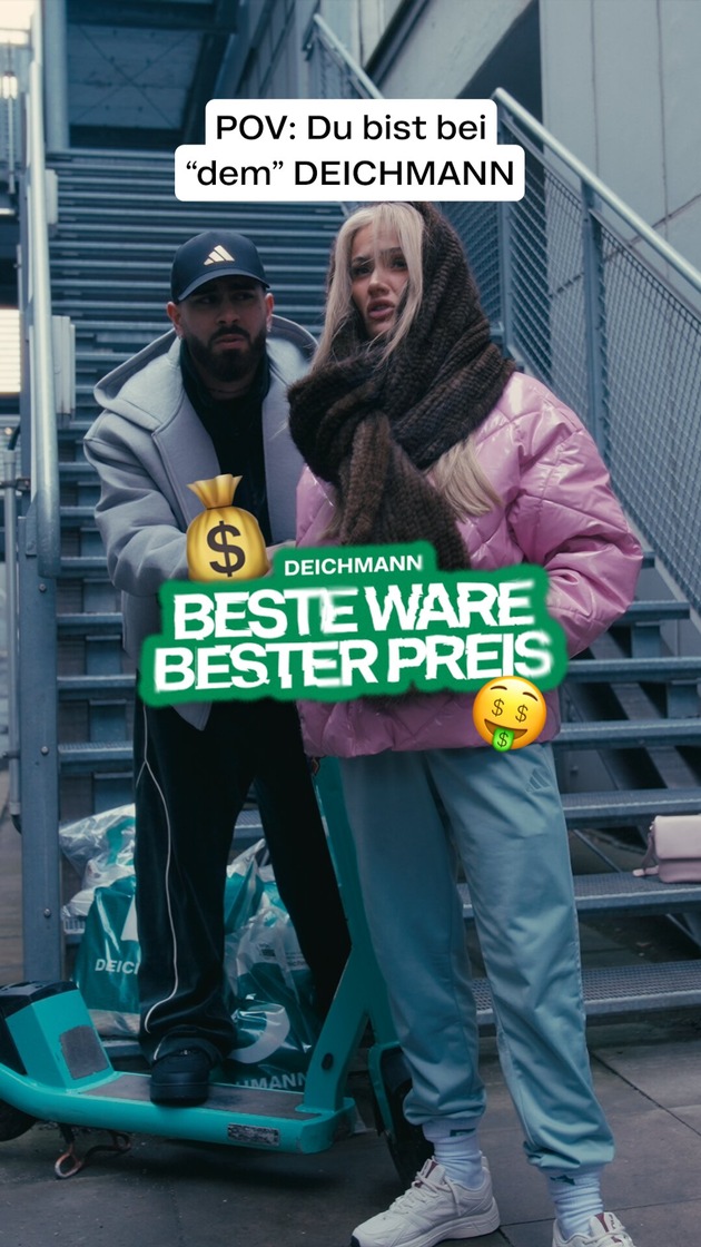 &bdquo;Beste Ware zum besten Preis&ldquo;: DEICHMANN startet Social-First-Kampagne mit vier beliebten Creatorn
