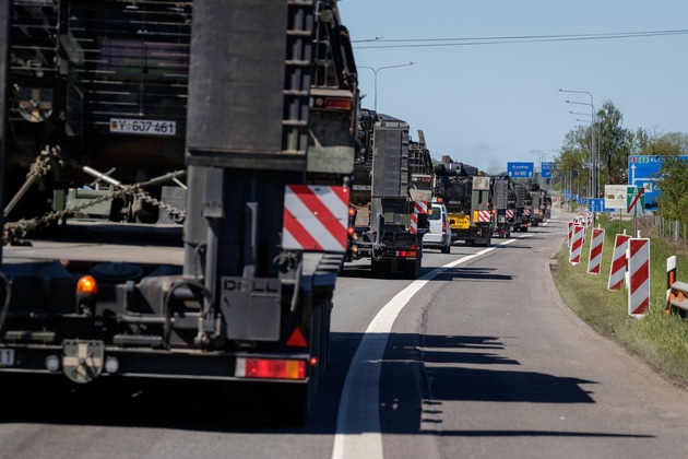 Übungsende - Erneut Bundeswehrkonvois in Niedersachsen, Hamburg und Schleswig-Holstein unterwegs