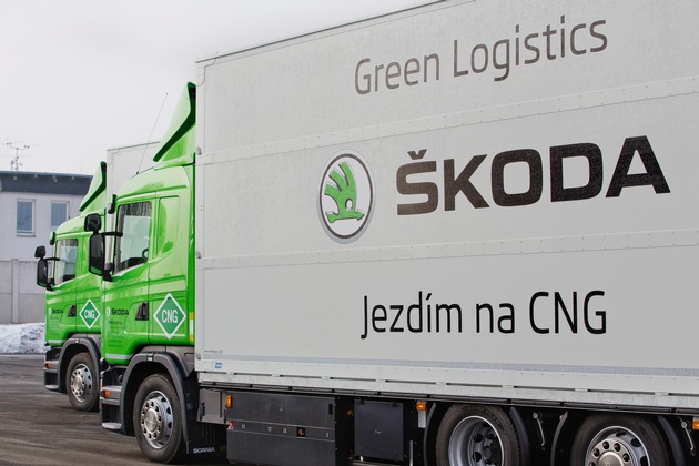 SKODA setzt bei Transport und Logistik auf umweltfreundliche Lösungen (FOTO)