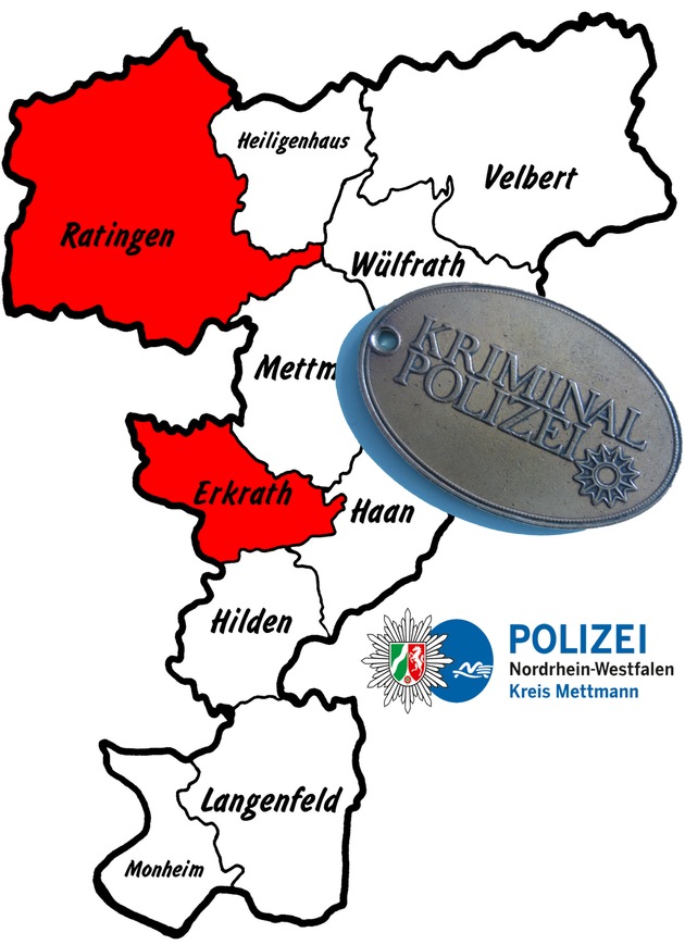 POL-ME: Einbrüche aus dem Kreisgebiet - Ratingen / Erkrath - 2008065