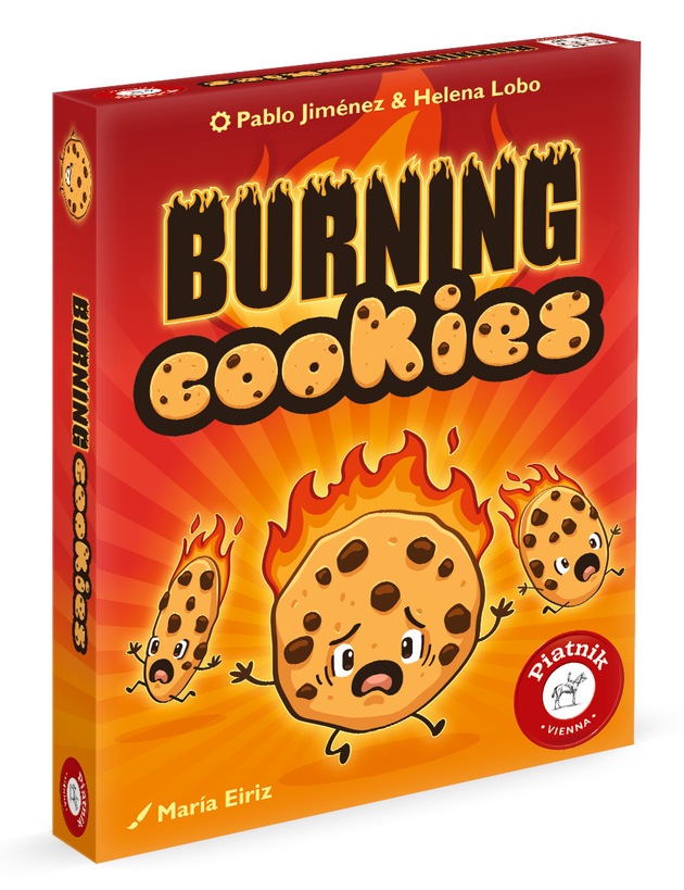 Burning Cookies: Achtung hei&szlig;! Ein feuriges Kartenspiel f&uuml;r leidenschaftliche Bluffer von Piatnik
