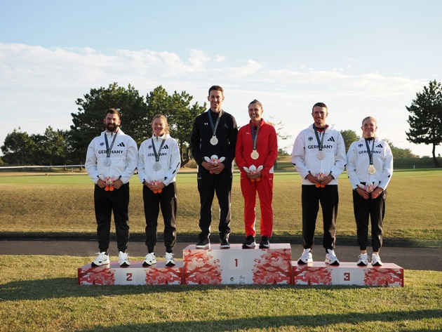 Wieder ein Medaillensatz für Deutschland bei den Deaflympics