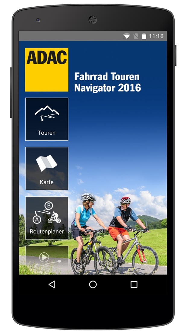 Mit neuen Apps über Stock und Stein / ADAC Fahrrad Tourenplaner und Wanderführer jetzt für Android