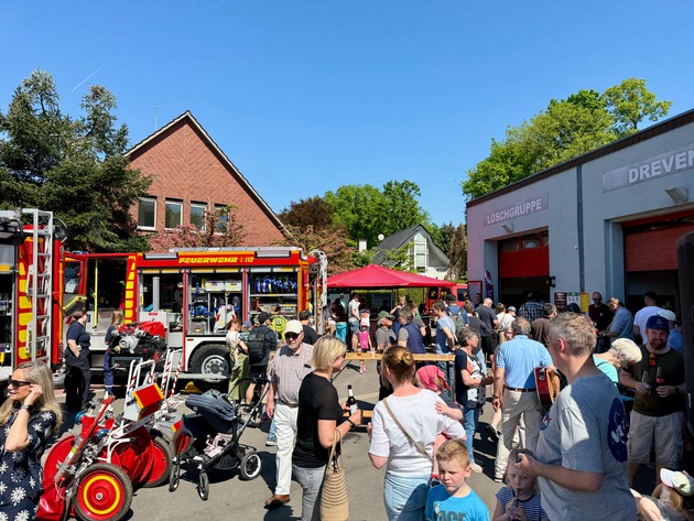 FW Hünxe: Voller Erfolg - Viele Gäste beim Brandschutztag in Drevenack
