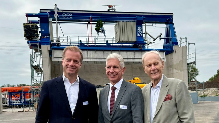 OTTO DÖRNER GmbH & Co. KG: OTTO DÖRNER feiert das Richtfest der innovativen Recyclinganlage "ORCA"