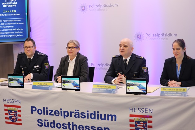POL-OF: Polizeivizepr&auml;sidentin Anja Wetz: "S&uuml;dosthessen bleibt weiterhin eine sichere Region." - Polizeiliche Kriminalstatistik 2025 vorgestellt