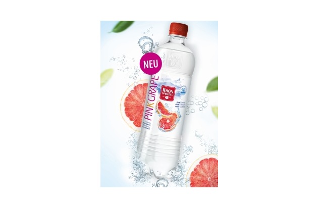 Presseinformation RhönSprudel: Mineralwasser PLUS jetzt als Pink Grapefruit