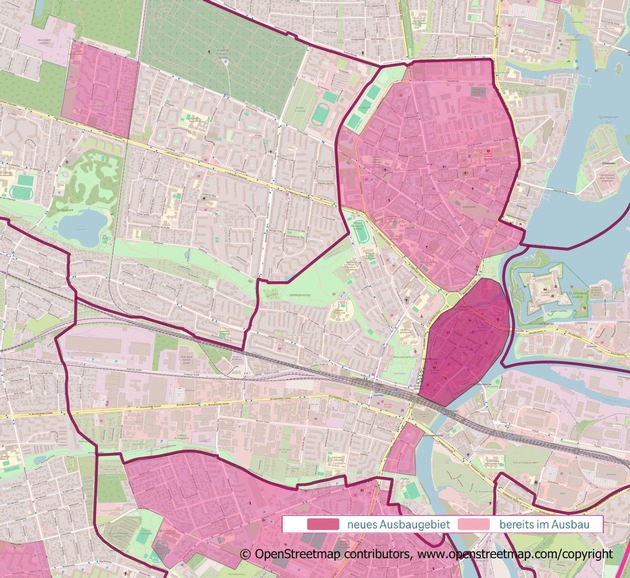Telekom erweitert Glasfaserausbau in Berlin Spandau und Staaken