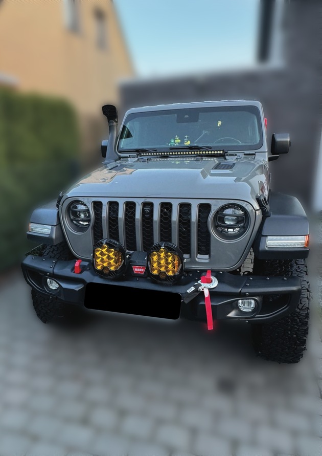 POL-H: Jeep Wrangler in Isernhagen HB gestohlen - Zeugen gesucht!