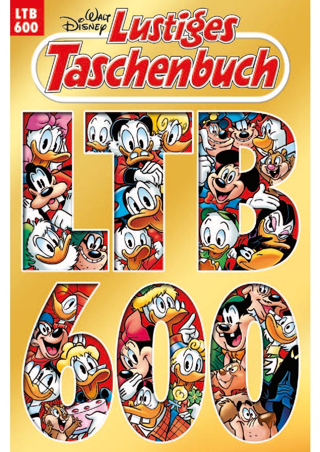 Jubiläumsausgabe mit Superkräften: Egmont Ehapa Media feiert das 600. Lustige Taschenbuch!