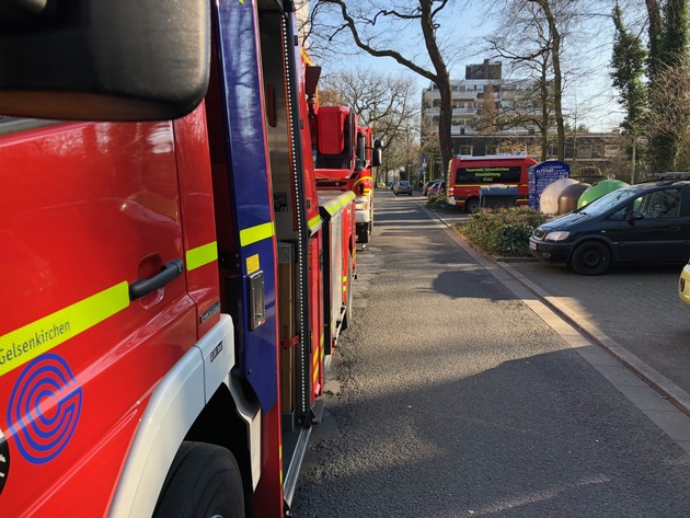 FW-GE: Schwerverletzte Person nach Arbeitsunfall in Gelsenkirchen Buer.