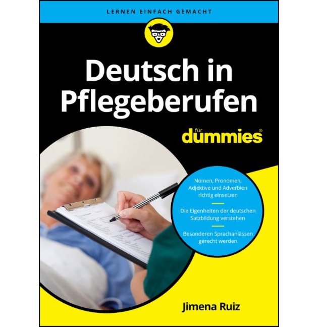 Buchvorstellung Deutsch in Pflegeberufen f&uuml;r Dummies