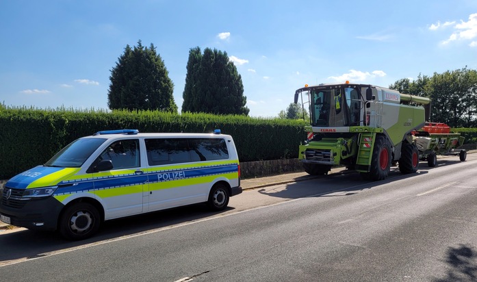 POL-LG: Mobile Kontrollen von land- und forstwirtschaftlichen Fahrzeugen in mehreren Landkreisen der Polizeidirektion Lüneburg