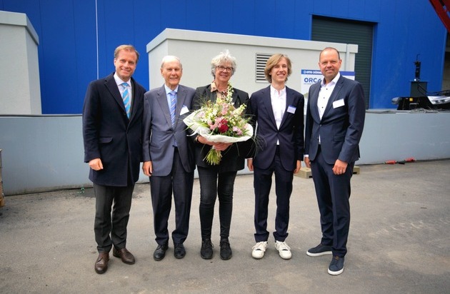 OTTO DÖRNER GmbH & Co. KG: Einweihung der ORCA: Ein Meilenstein für die Kreislaufwirtschaft